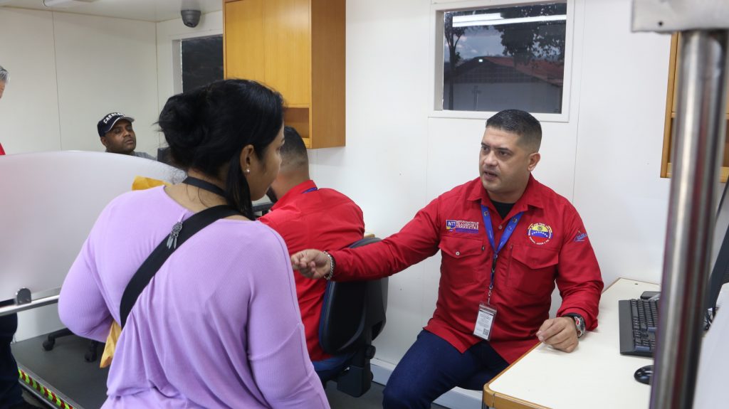 Operativo del INTT en Cumanacoa