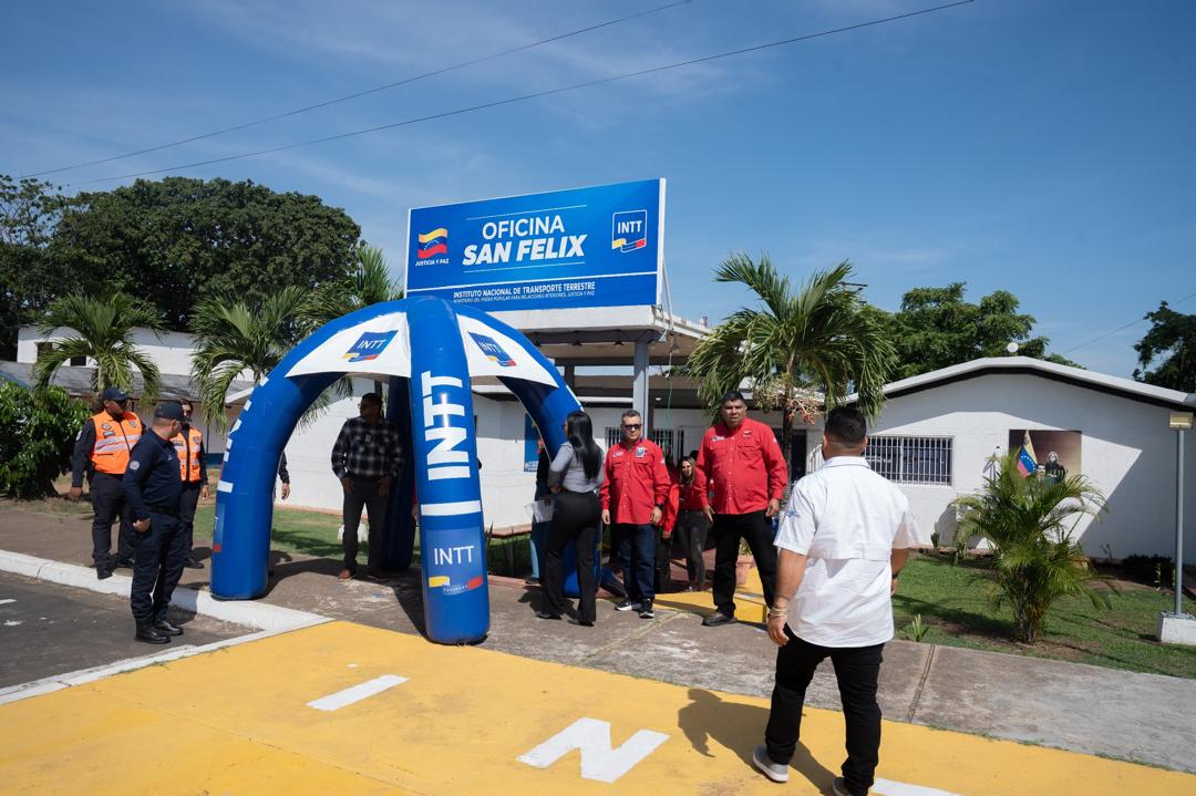 INTT reinaugura la Oficina San Félix para optimizar la atención a la población